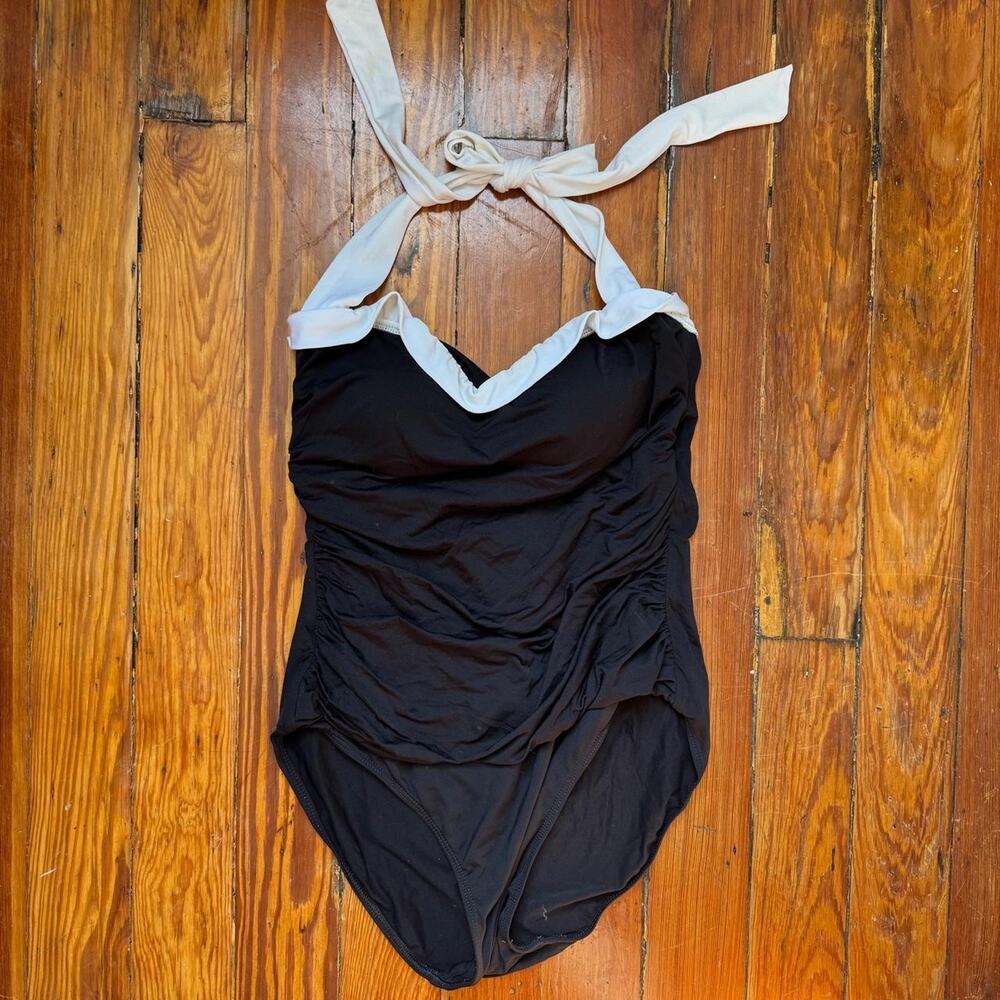 Ralph lauren retro one piece bathing suit